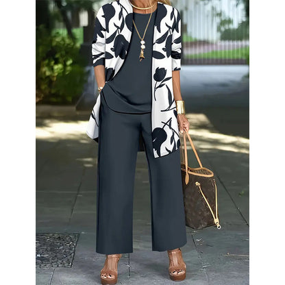 Ursula - Soft-Touch 3-Piece Floral Set