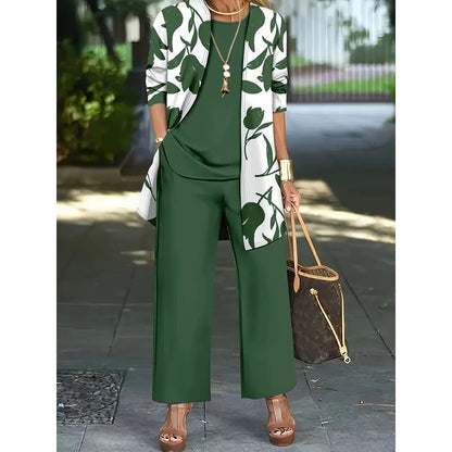 Ursula - Soft-Touch 3-Piece Floral Set