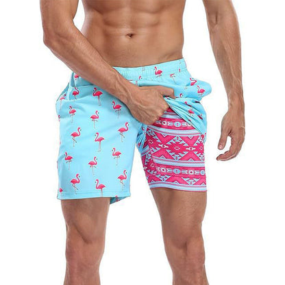 🔥 50% OFF TODAY! ⏰ Men's 2-in-1 Comfort-Lined Shorts 💪 Lightweight, Stretchy & Built for Performance