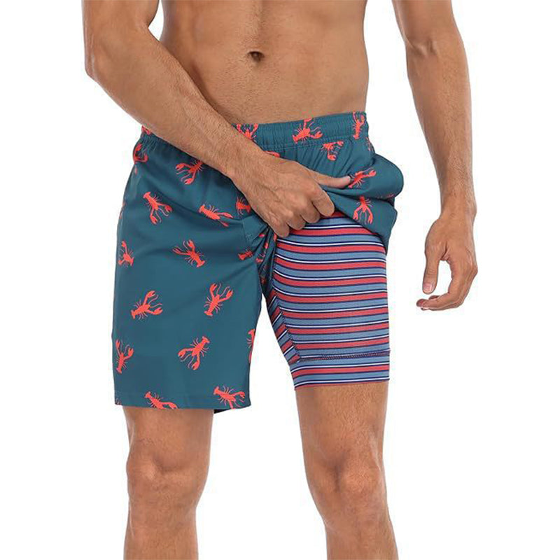 🔥 50% OFF TODAY! ⏰ Men's 2-in-1 Comfort-Lined Shorts 💪 Lightweight, Stretchy & Built for Performance