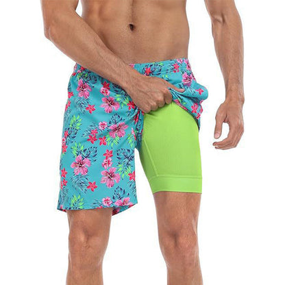 🔥 50% OFF TODAY! ⏰ Men's 2-in-1 Comfort-Lined Shorts 💪 Lightweight, Stretchy & Built for Performance