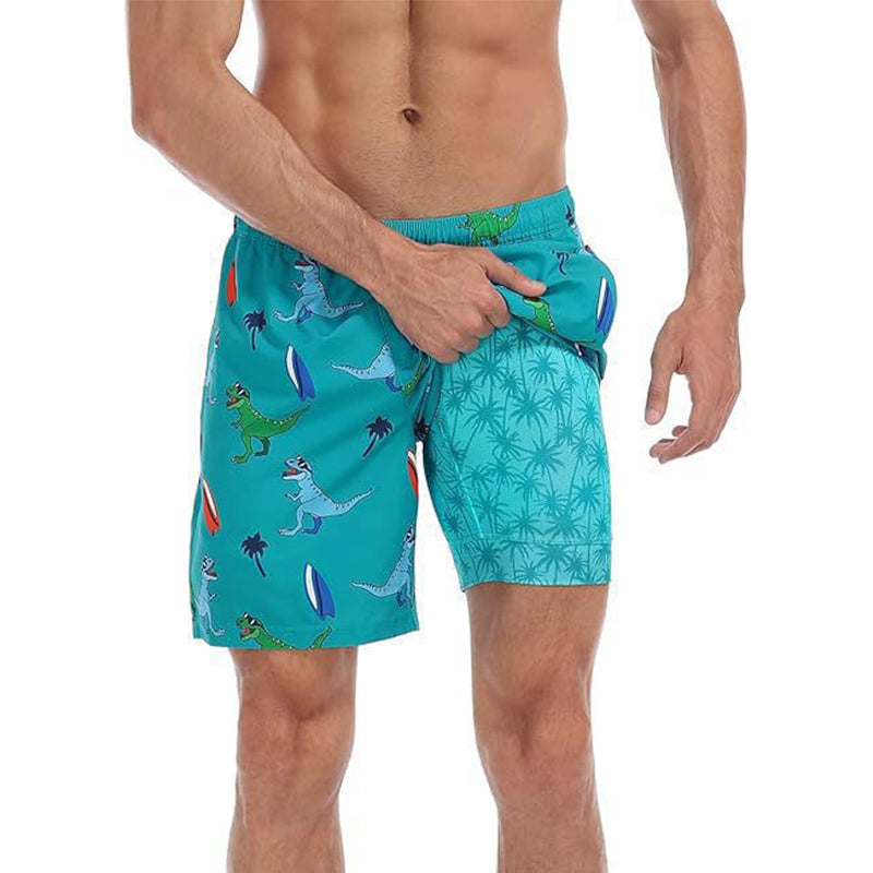 🔥 50% OFF TODAY! ⏰ Men's 2-in-1 Comfort-Lined Shorts 💪 Lightweight, Stretchy & Built for Performance