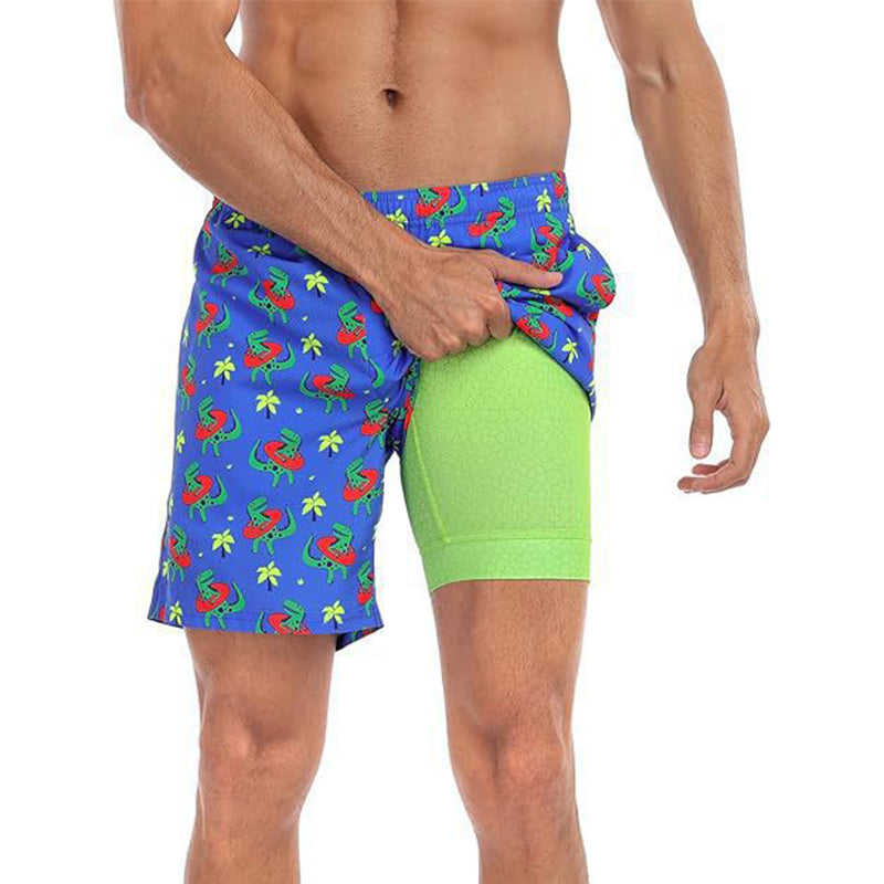 🔥 50% OFF TODAY! ⏰ Men's 2-in-1 Comfort-Lined Shorts 💪 Lightweight, Stretchy & Built for Performance