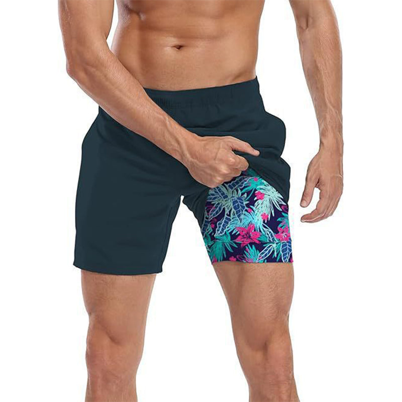 🔥 50% OFF TODAY! ⏰ Men's 2-in-1 Comfort-Lined Shorts 💪 Lightweight, Stretchy & Built for Performance