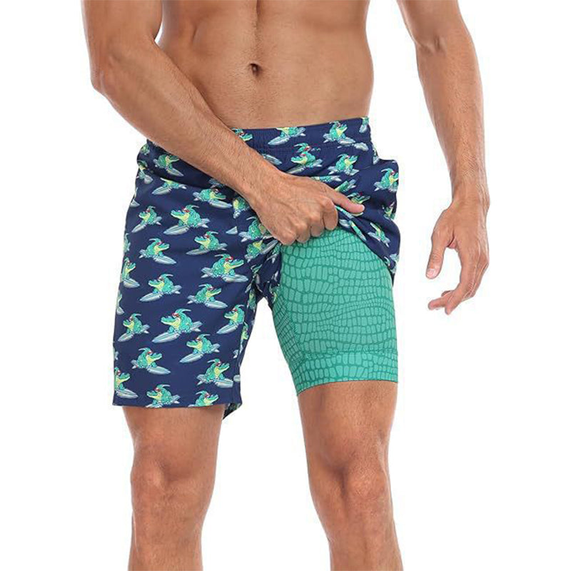 🔥 50% OFF TODAY! ⏰ Men's 2-in-1 Comfort-Lined Shorts 💪 Lightweight, Stretchy & Built for Performance