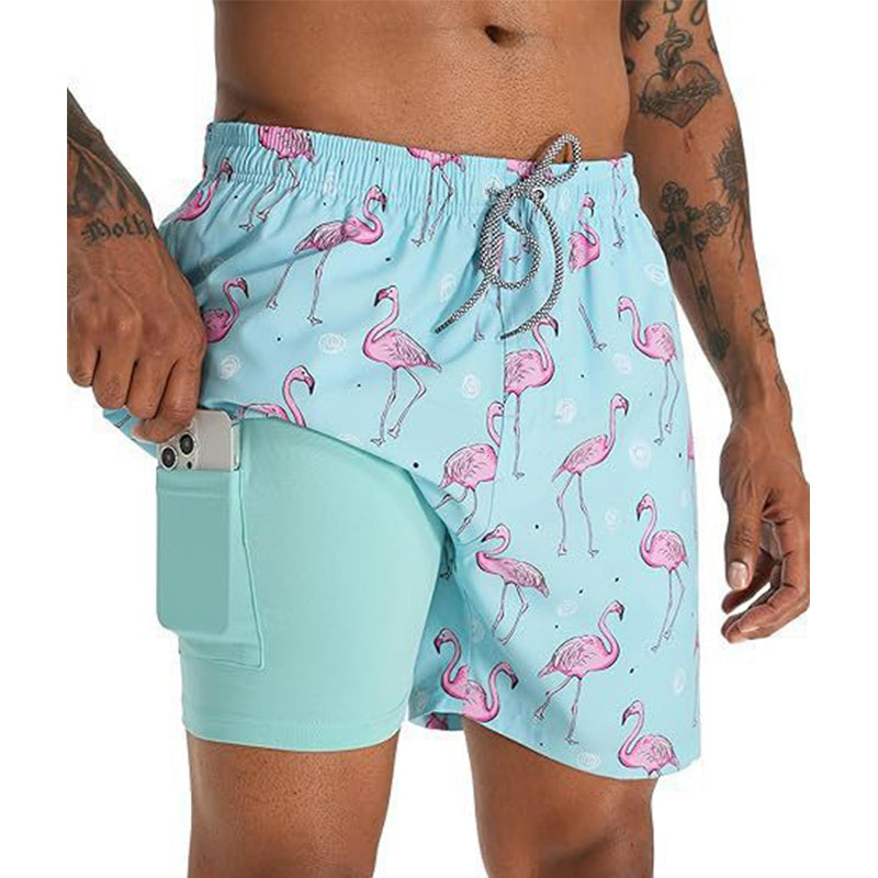 🔥 50% OFF TODAY! ⏰ Men's 2-in-1 Comfort-Lined Shorts 💪 Lightweight, Stretchy & Built for Performance