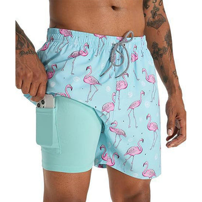 🔥 50% OFF TODAY! ⏰ Men's 2-in-1 Comfort-Lined Shorts 💪 Lightweight, Stretchy & Built for Performance