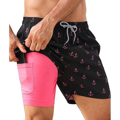 🔥 50% OFF TODAY! ⏰ Men's 2-in-1 Comfort-Lined Shorts 💪 Lightweight, Stretchy & Built for Performance