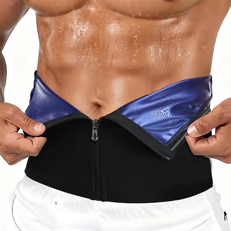 🏃‍♂️ Men's Waist Trainer Sweat Belt – Compression, Trimmer, Sauna Effect ✨