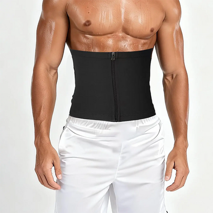 🏃‍♂️ Men's Waist Trainer Sweat Belt – Compression, Trimmer, Sauna Effect ✨