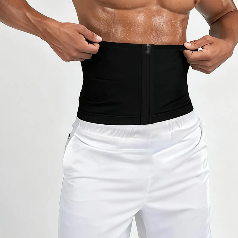🏃‍♂️ Men's Waist Trainer Sweat Belt – Compression, Trimmer, Sauna Effect ✨