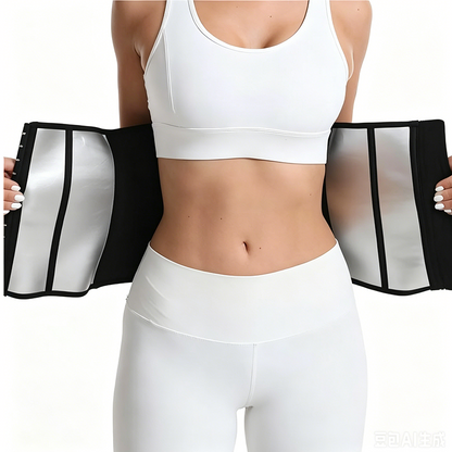 🏃‍♂️ Men's Waist Trainer Sweat Belt – Compression, Trimmer, Sauna Effect ✨