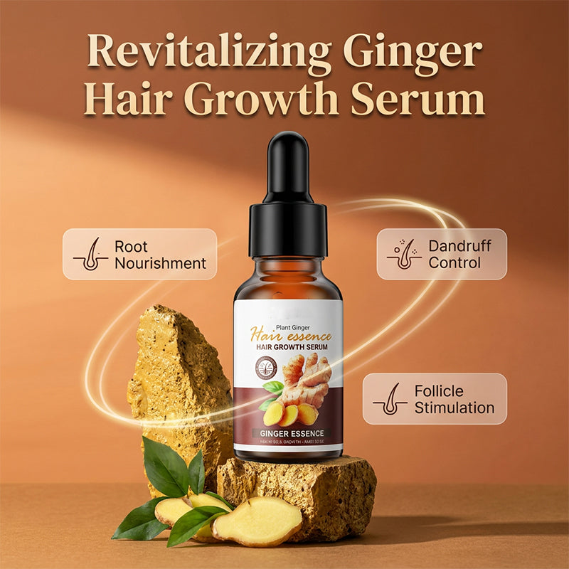 Ginger Anti-Hair Loss Treatment for Hair Growth