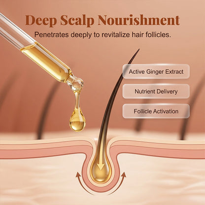 Ginger Anti-Hair Loss Treatment for Hair Growth