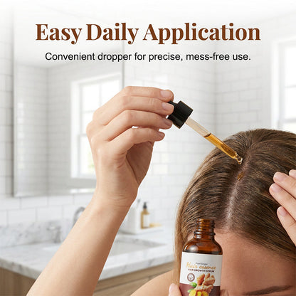Ginger Anti-Hair Loss Treatment for Hair Growth