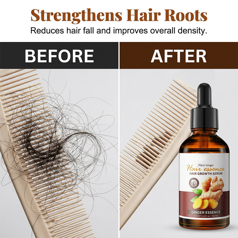 Ginger Anti-Hair Loss Treatment for Hair Growth