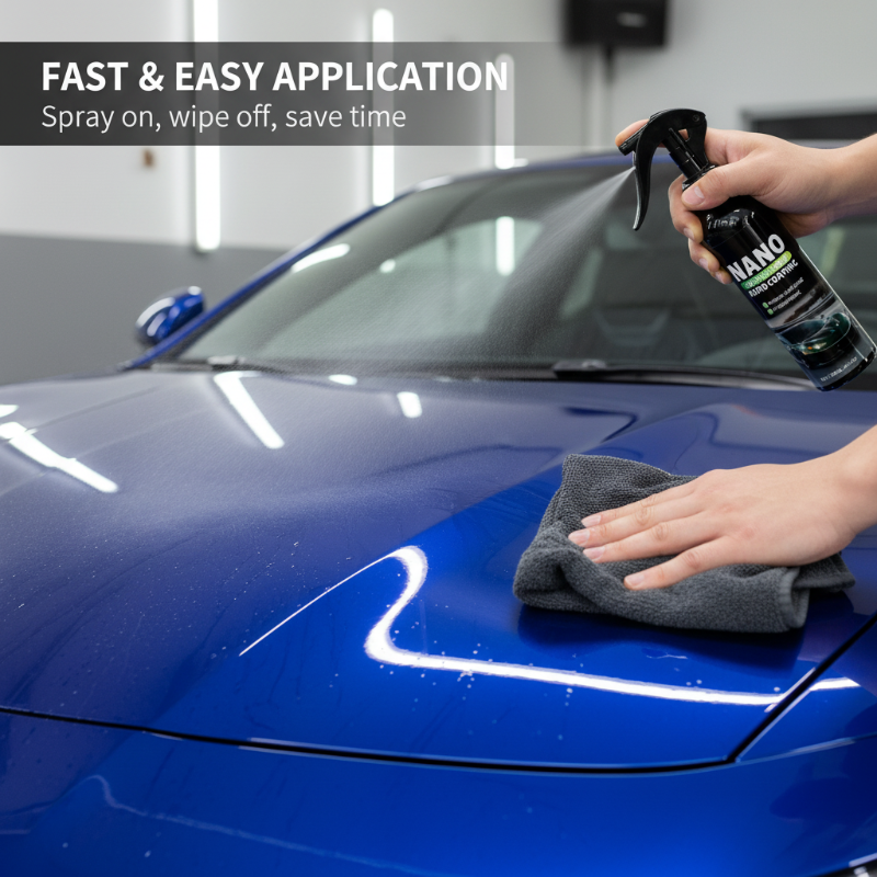 Rapid Action Nano Ceramic Car Coating Spray