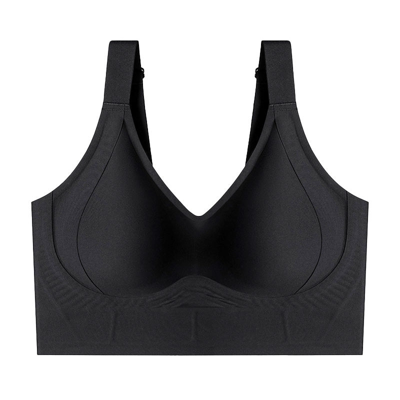 🔥 60% OFF TODAY! 💖 Soft Intention Plus Size Jelly Bra ✨ Back Fat Smoothing, Seamless Push-Up Comfort