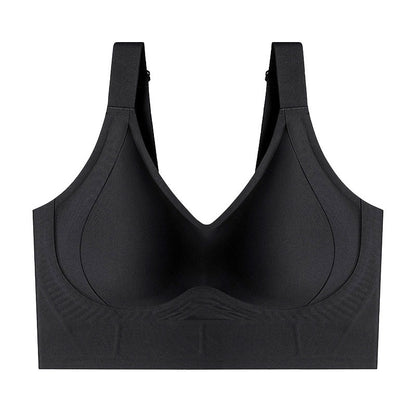 🔥 60% OFF TODAY! 💖 Soft Intention Plus Size Jelly Bra ✨ Back Fat Smoothing, Seamless Push-Up Comfort