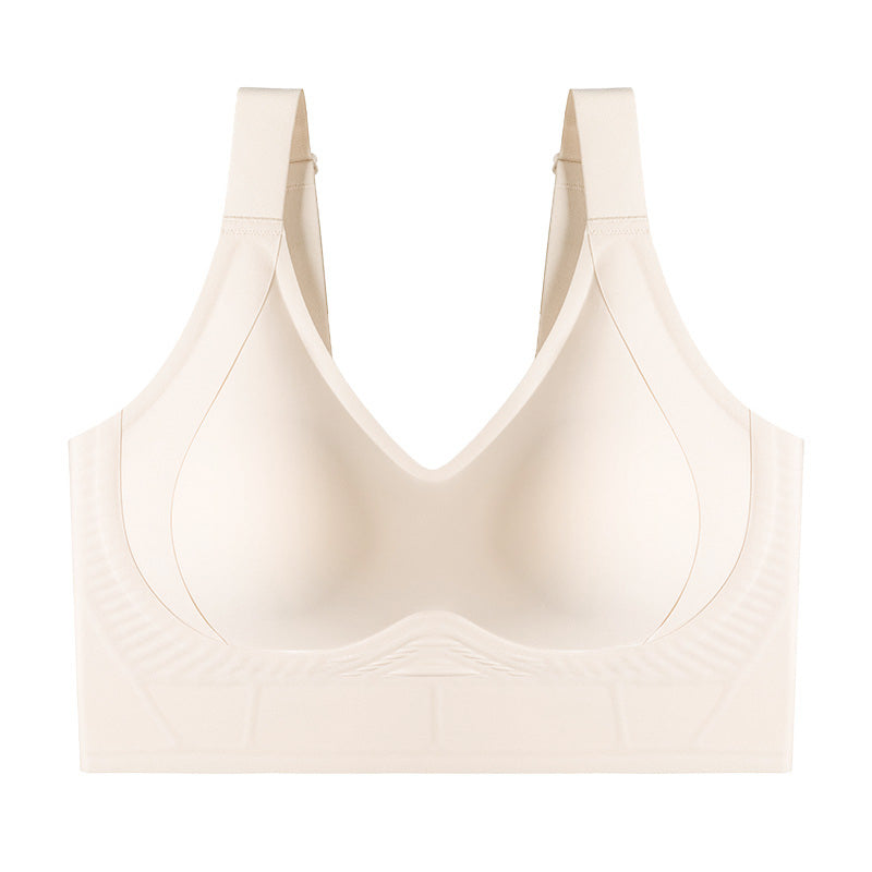 🔥 60% OFF TODAY! 💖 Soft Intention Plus Size Jelly Bra ✨ Back Fat Smoothing, Seamless Push-Up Comfort