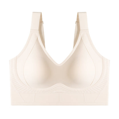 🔥 60% OFF TODAY! 💖 Soft Intention Plus Size Jelly Bra ✨ Back Fat Smoothing, Seamless Push-Up Comfort
