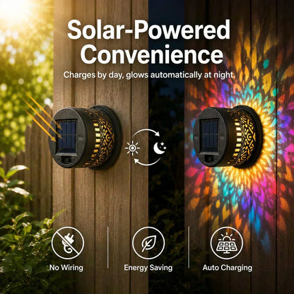 💐 50% OFF! Solar Mandala Light – Bohemian Garden Decor, Enchanting Pattern Projection 🌸🌀 【Limited Time】