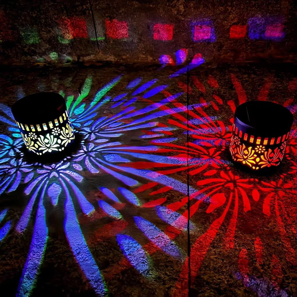 💐 50% OFF! Solar Mandala Light – Bohemian Garden Decor, Enchanting Pattern Projection 🌸🌀 【Limited Time】