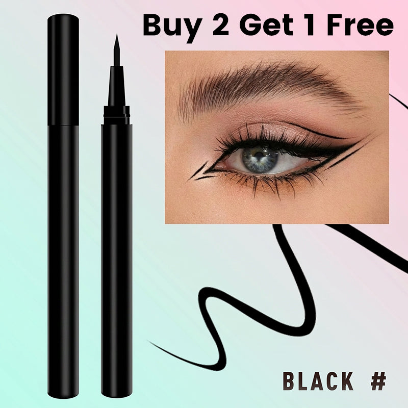 🔥 BUY 1 GET 1 FREE | Waterproof Liquid Eyeliner Pen – Smudge-Proof, Sweat-Proof & Long-Lasting All Day