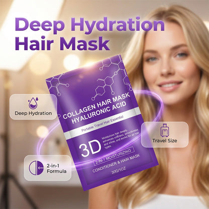 💇‍♀️ BUY 1 GET 1 FREE! 💖 Hyaluronic Acid Hair Mask ✨ Deep Repair, Intense Hydration & Silky-Smooth Hair