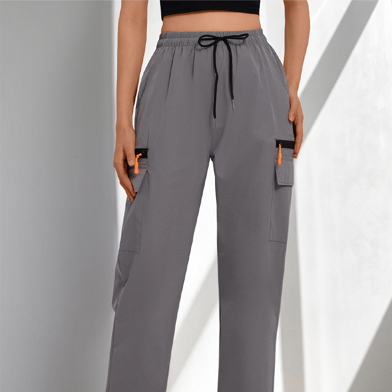 Becca - Drawstring Cargo Trousers
