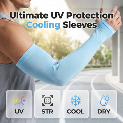 ☀️ BUY 2 GET 1 FREE | Cooling UV Protection Arm Sleeves – Stay Cool & Sun Safe All Summer