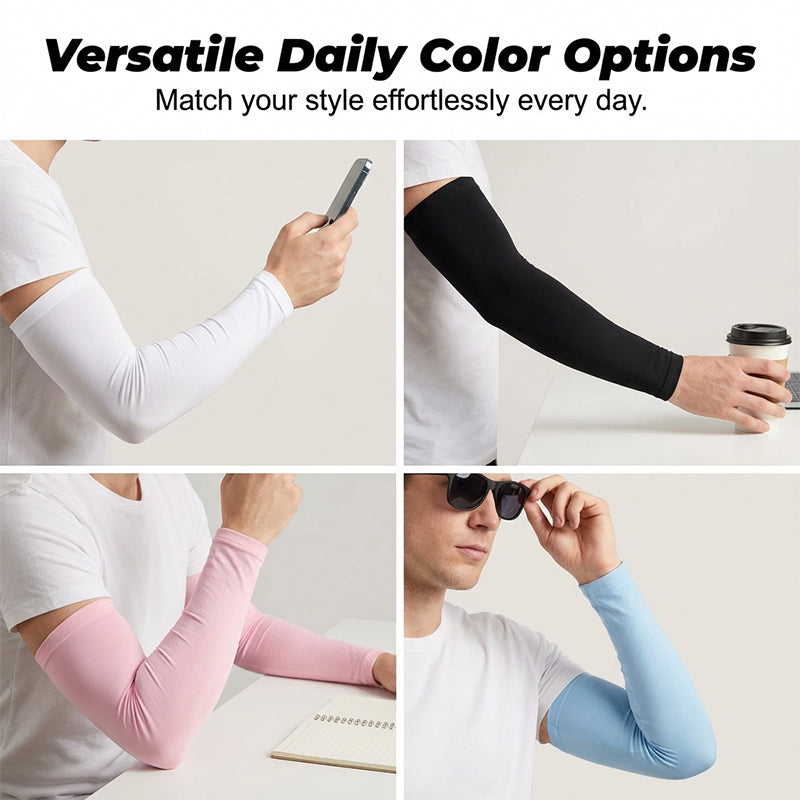 ☀️ BUY 2 GET 1 FREE | Cooling UV Protection Arm Sleeves – Stay Cool & Sun Safe All Summer