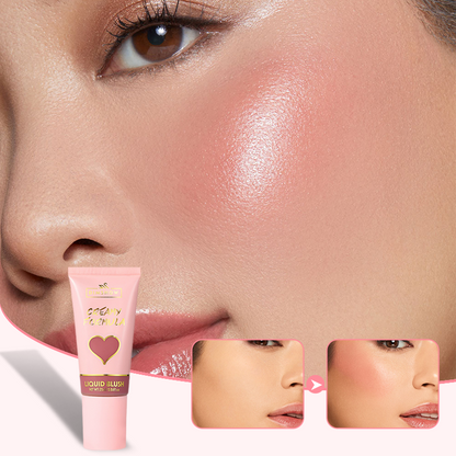 🔥 BUY 2 GET 1 FREE! 💖 Long-Lasting Liquid Blush Wand ✨ Natural Rosy Glow & Lightweight Formula