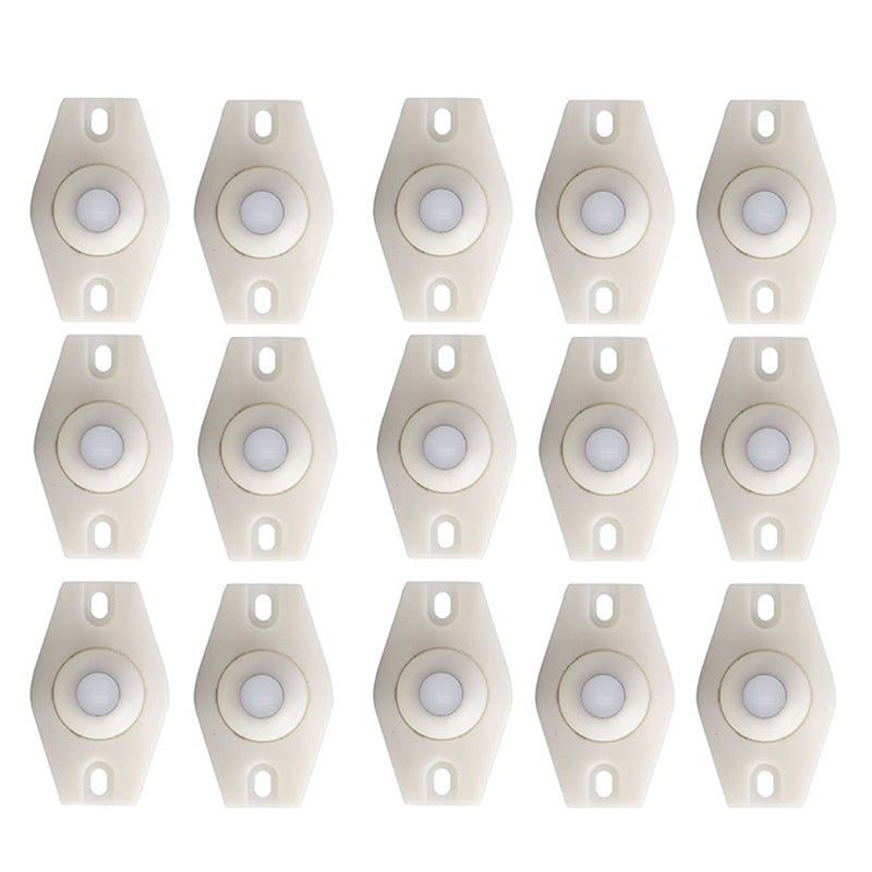 💖 50% OFF TODAY ONLY! 🎁 Universal 360° Rotating Self-Adhesive Wheels Set ✨ Smooth 360° Movement for Bins, Boxes & Furniture