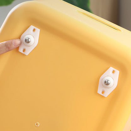 💖 50% OFF TODAY ONLY! 🎁 Universal 360° Rotating Self-Adhesive Wheels Set ✨ Smooth 360° Movement for Bins, Boxes & Furniture