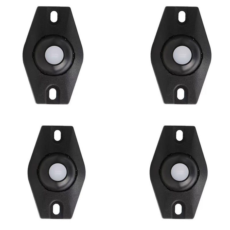 💖 50% OFF TODAY ONLY! 🎁 Universal 360° Rotating Self-Adhesive Wheels Set ✨ Smooth 360° Movement for Bins, Boxes & Furniture