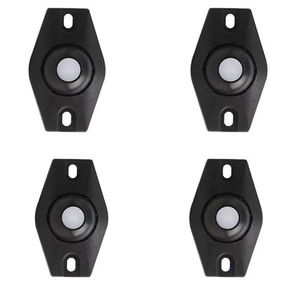 💖 50% OFF TODAY ONLY! 🎁 Universal 360° Rotating Self-Adhesive Wheels Set ✨ Smooth 360° Movement for Bins, Boxes & Furniture