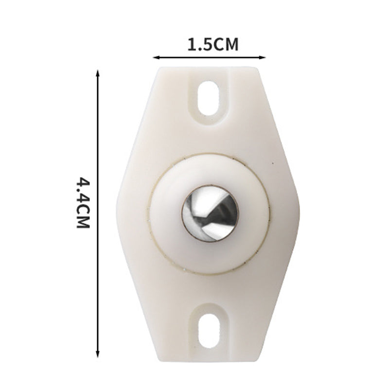 💖 50% OFF TODAY ONLY! 🎁 Universal 360° Rotating Self-Adhesive Wheels Set ✨ Smooth 360° Movement for Bins, Boxes & Furniture