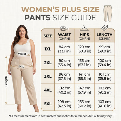 👖 50% OFF! ✨ Women's Cuffed Ankle Pants – Elastic Waist, Relaxed Fit, Patch Pockets 🌿