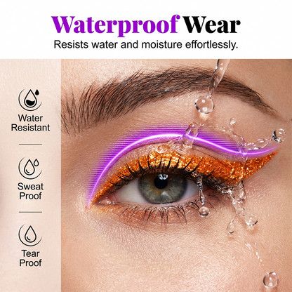 🌈 Mix & Match Your Favorite Shades! ✨ Glitter Eyeshadow Pencil 💖 Waterproof, Smudge-Proof & Long-Lasting