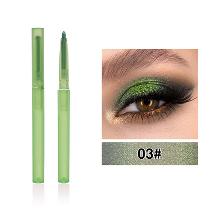🌈 Mix & Match Your Favorite Shades! ✨ Glitter Eyeshadow Pencil 💖 Waterproof, Smudge-Proof & Long-Lasting