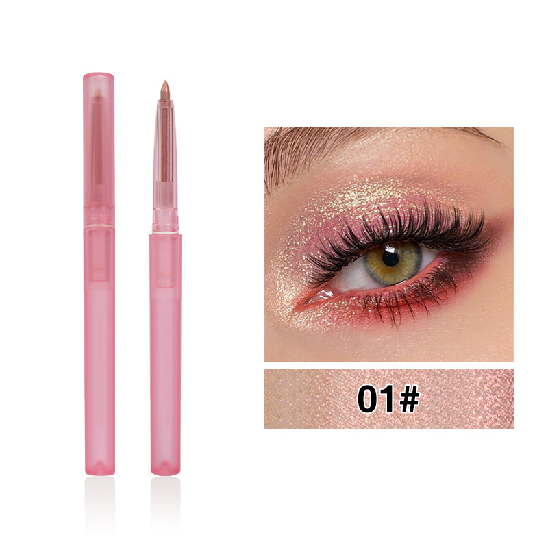 🌈 Mix & Match Your Favorite Shades! ✨ Glitter Eyeshadow Pencil 💖 Waterproof, Smudge-Proof & Long-Lasting