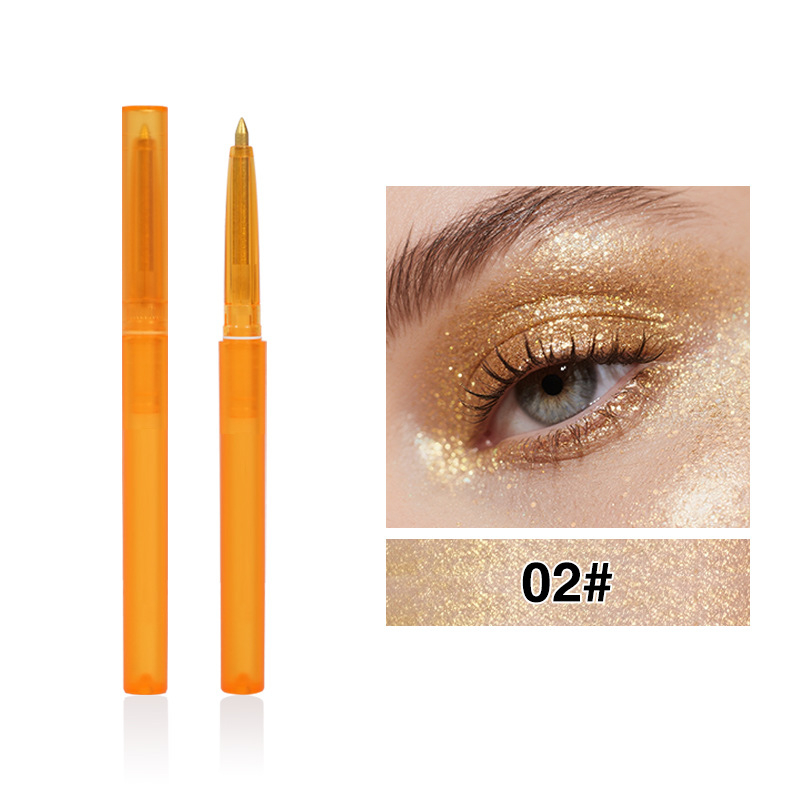🌈 Mix & Match Your Favorite Shades! ✨ Glitter Eyeshadow Pencil 💖 Waterproof, Smudge-Proof & Long-Lasting