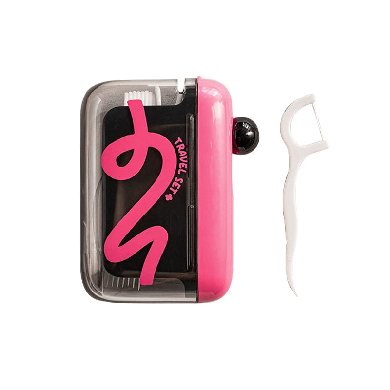 🦷✨Automatic Pop-Up Dental Floss Storage Dispenser，Just Press & Pop, Hygienic Storage. Great Gift For Oral Care Lovers!