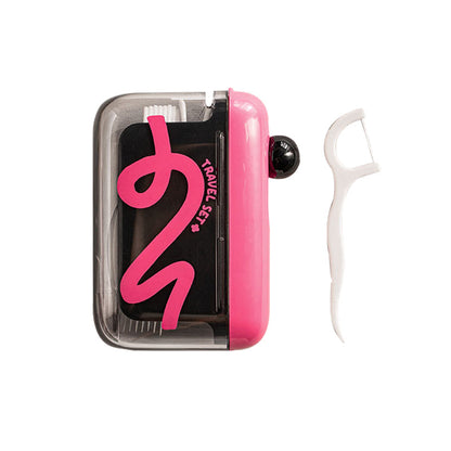 🦷✨Automatic Pop-Up Dental Floss Storage Dispenser，Just Press & Pop, Hygienic Storage. Great Gift For Oral Care Lovers!