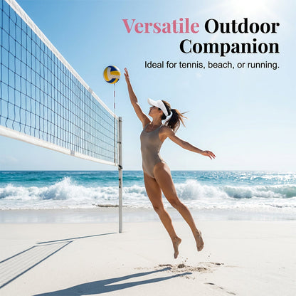 🕶️🌊🍹Chic Knit Sun Visor Hat – Lightweight & Airy, Adds a Sporty Touch to Any Outfit – Ideal for Poolside Lounging, Beach Vacations or Outdoor Brunch 👙👗
