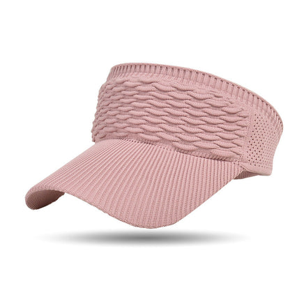 🕶️🌊🍹Chic Knit Sun Visor Hat – Lightweight & Airy, Adds a Sporty Touch to Any Outfit – Ideal for Poolside Lounging, Beach Vacations or Outdoor Brunch 👙👗