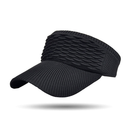 🕶️🌊🍹Chic Knit Sun Visor Hat – Lightweight & Airy, Adds a Sporty Touch to Any Outfit – Ideal for Poolside Lounging, Beach Vacations or Outdoor Brunch 👙👗