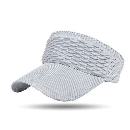 🕶️🌊🍹Chic Knit Sun Visor Hat – Lightweight & Airy, Adds a Sporty Touch to Any Outfit – Ideal for Poolside Lounging, Beach Vacations or Outdoor Brunch 👙👗