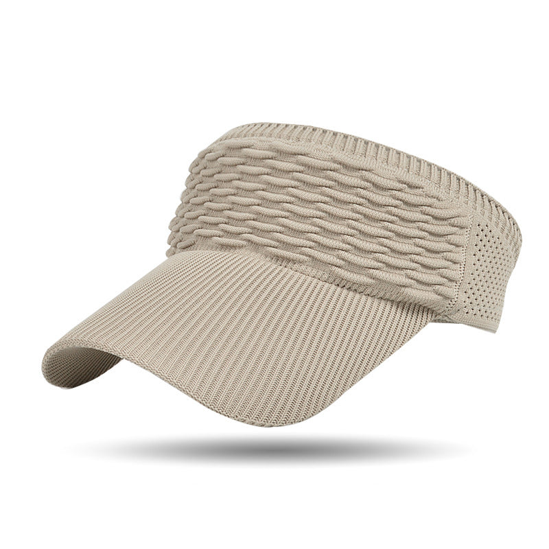 🕶️🌊🍹Chic Knit Sun Visor Hat – Lightweight & Airy, Adds a Sporty Touch to Any Outfit – Ideal for Poolside Lounging, Beach Vacations or Outdoor Brunch 👙👗
